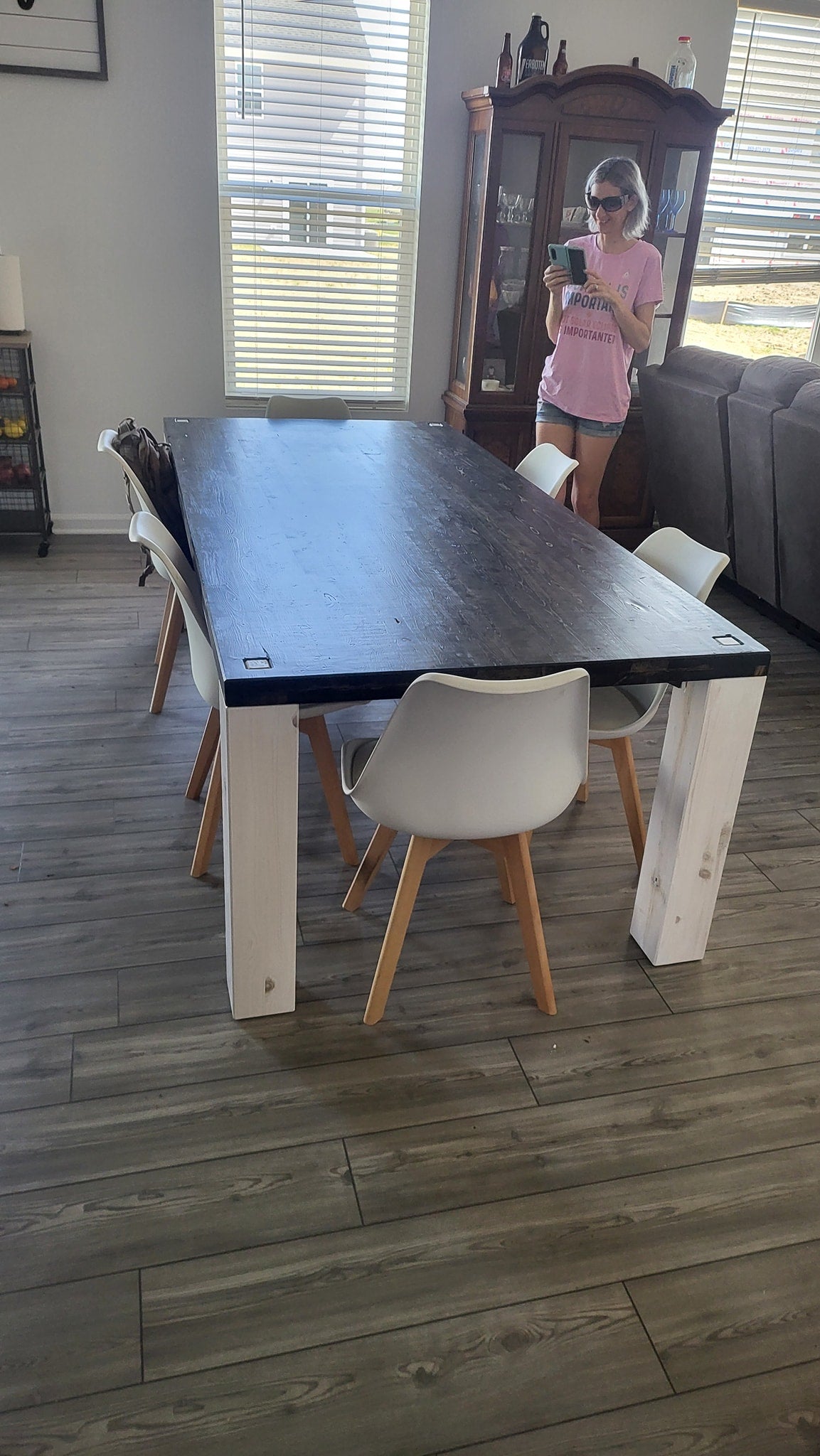 Chunky Farm house style table