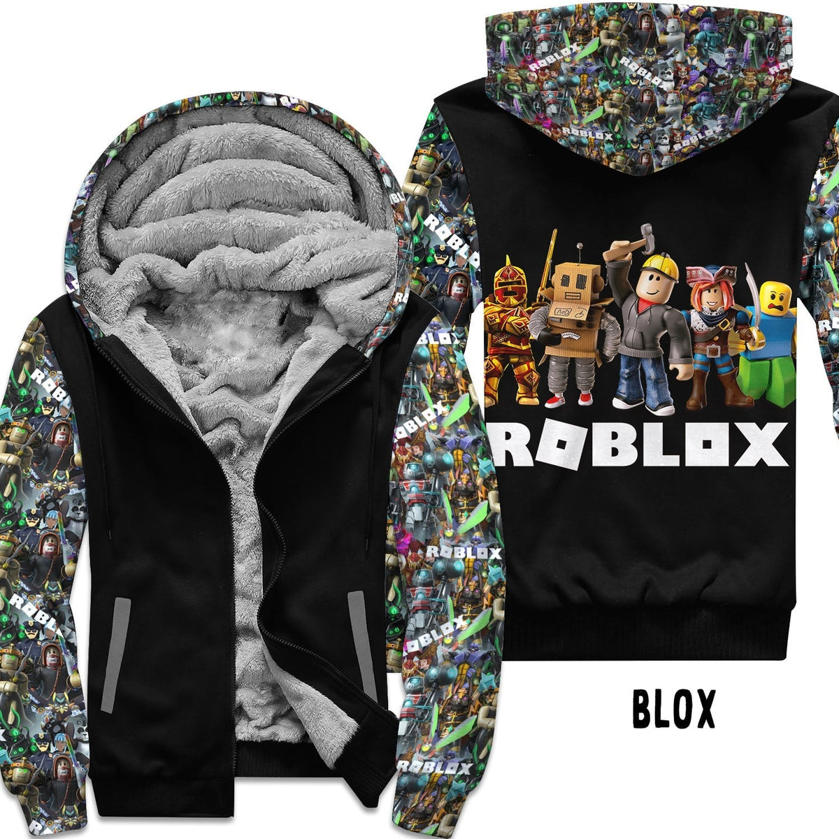 JACKET RUN 14-BLOX-FLEECE OR COTTON LINER-PREORDER CLOSING 12/16