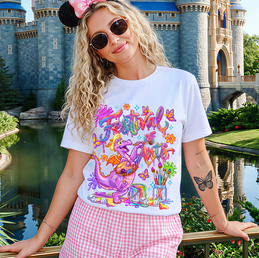 PAINTING DRAGON TEE